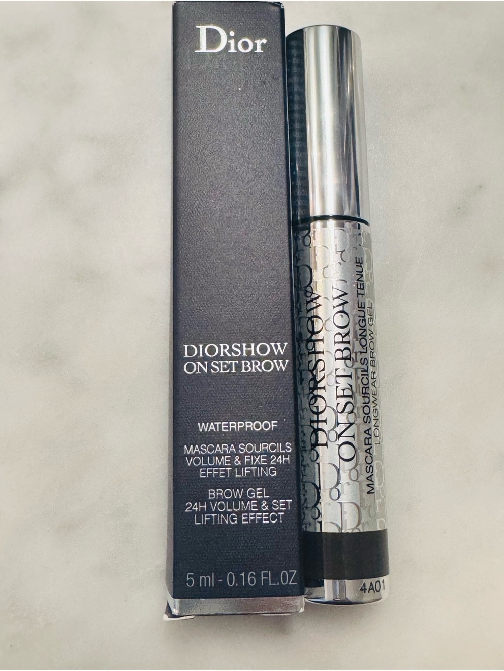 Dior Diorshow On Set Brow Gel — Silver Tube full size